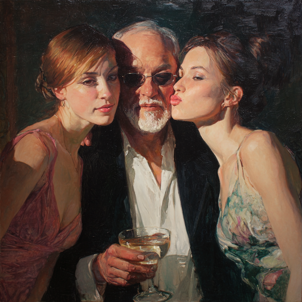 Swingers e Relações Sugar: Quando Casais Procuram uma Sugar Baby pareja de tres, hombre mayor y dos jovencitas