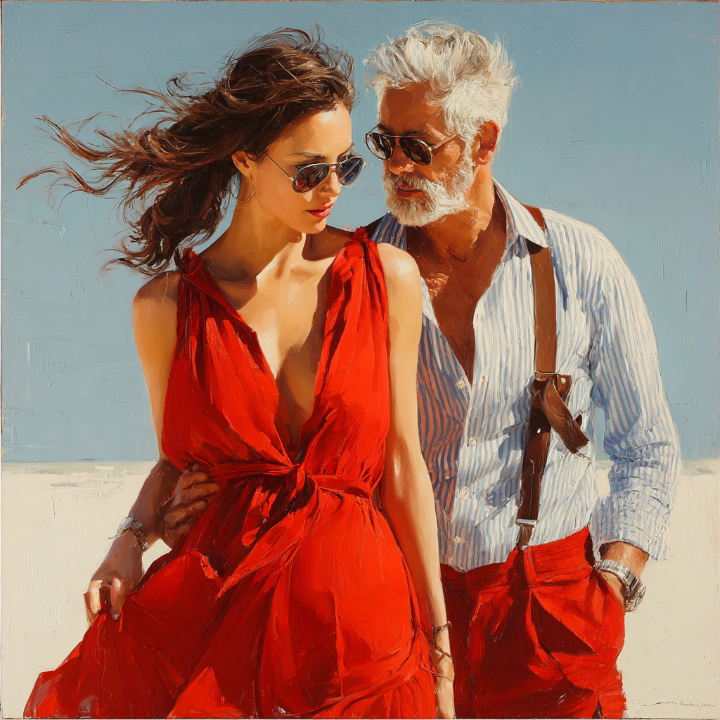 Como Encontrar uma Companheira no Mundo Sugar mujer y hombre guapos en la playa