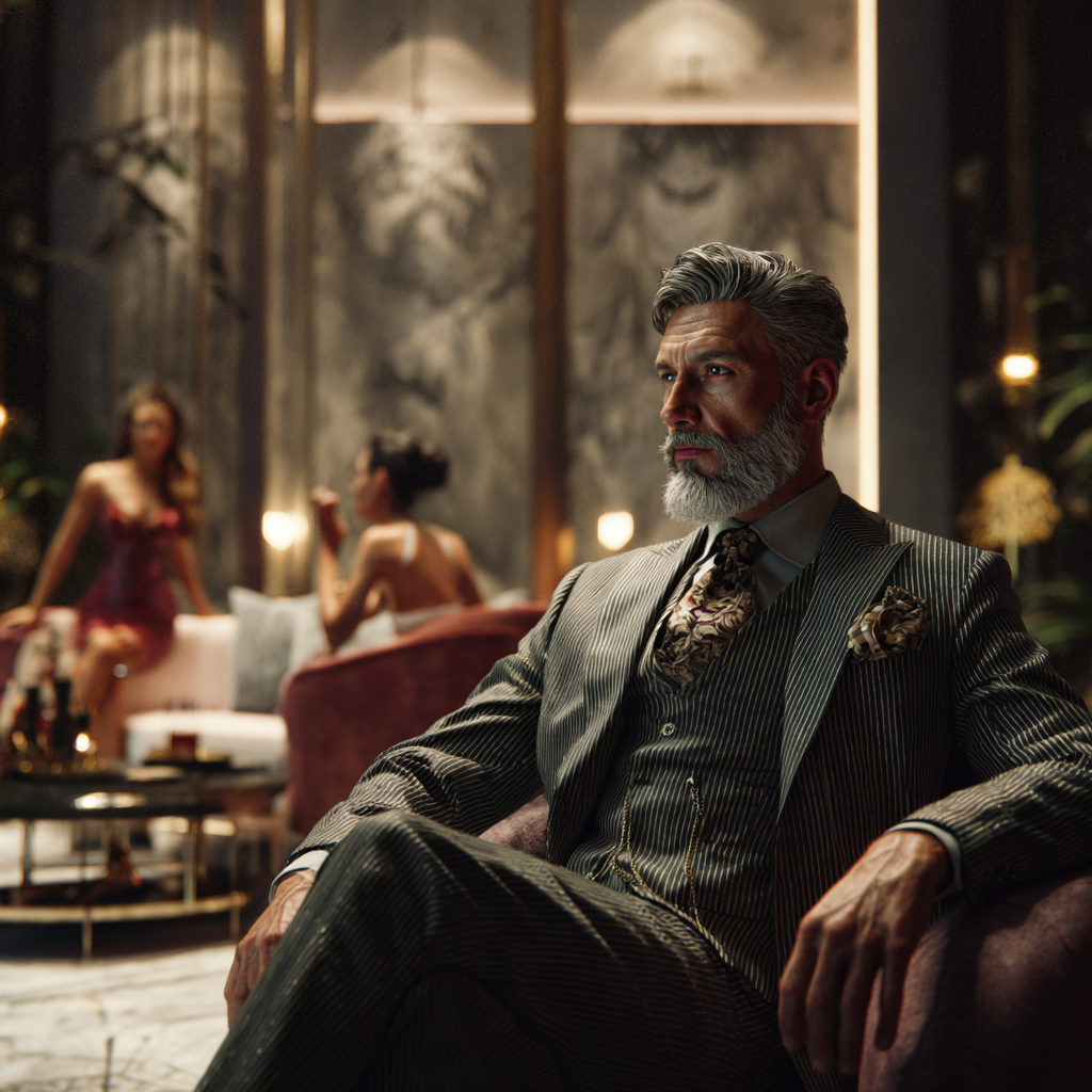 Os Homens de Valor Podem Ser Exigentes: Qual é a Tua Mulher Ideal? hombre mayor guapo y rico